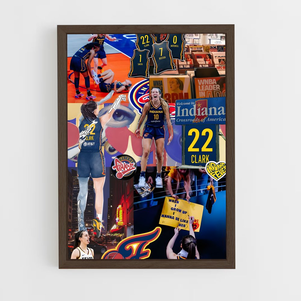 Poster Hoops Mania – affiche Basketball (vue 5)